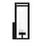 Quoizel Neville 1-Light Matte Black Outdoor Wall Lantern NEV8405MBK - alternate 4